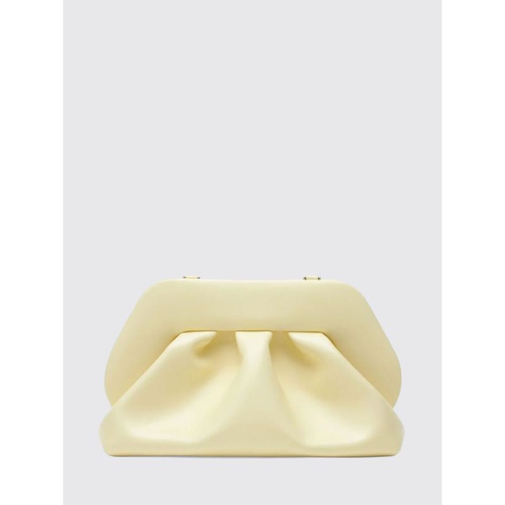 Themoire Clutch Woman Yellow